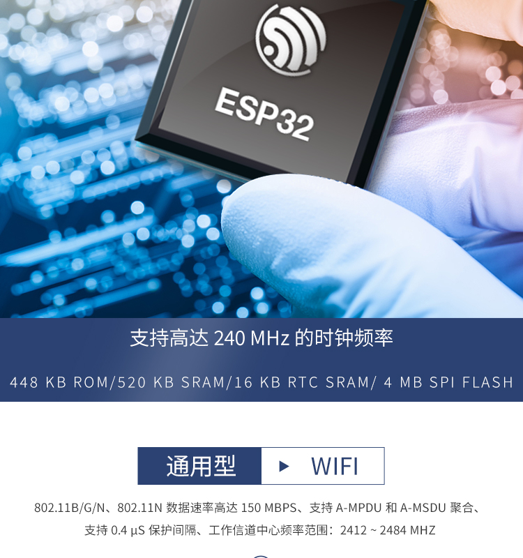 樂(lè)鑫信息科技公司官網(wǎng)ESP32-MINI-1-1/1U 2.4GHz Wi-Fi+藍(lán)牙?+低功耗藍(lán)牙模組無(wú)線通信模塊