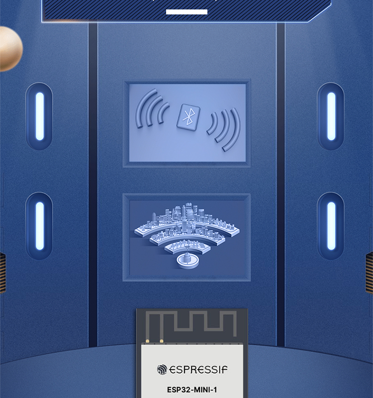樂(lè)鑫信息科技公司官網(wǎng)ESP32-MINI-1-1/1U 2.4GHz Wi-Fi+藍(lán)牙?+低功耗藍(lán)牙模組無(wú)線通信模塊